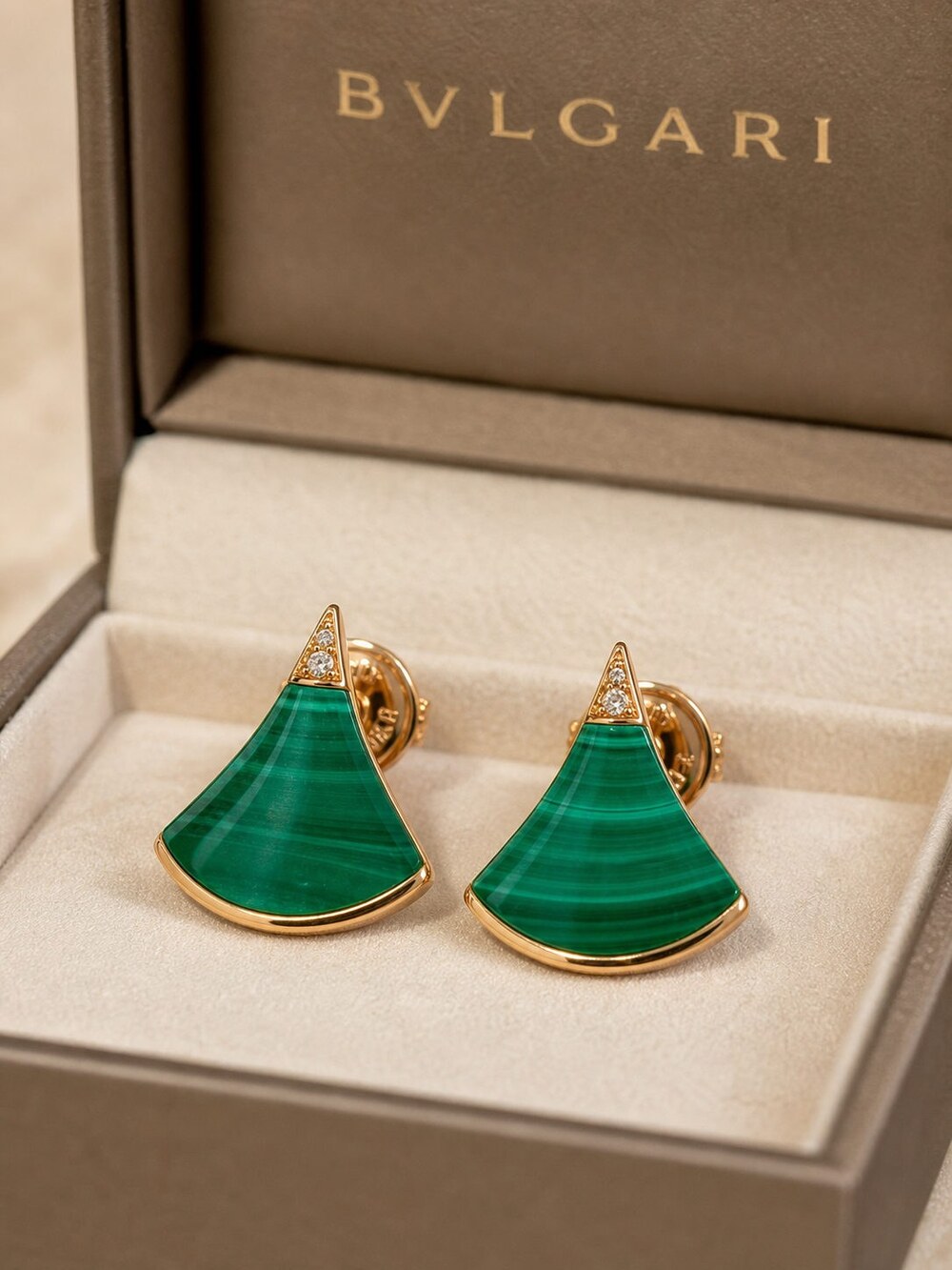 Bulgari Refined Statement Earrings Style 3 | New with Box - Picture 4 of 9